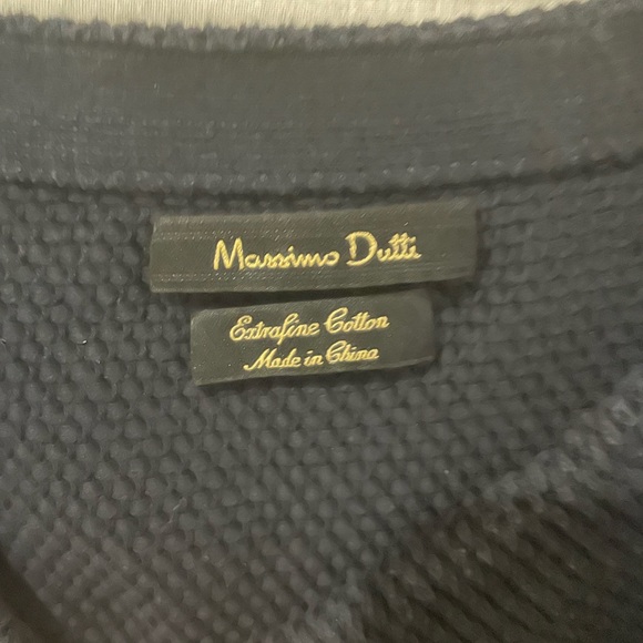 Massimo Dutti womens tee shirt. Black size large - Picture 2 of 4